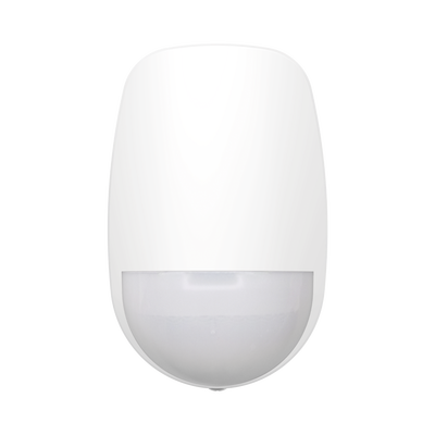 [DS-PDD12P-EG2-WB] (AX PRO) Detector PIR Inalámbrico de Doble Tecnología / Inmunidad a Mascotas / Rango de Detección de 12 mts / Angulo de 85.9° de Cobertura