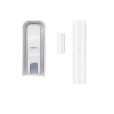[NATSENSORWS-HK] Sensor de Movimiento Tipo Cortina / 100 % Exterior / Alimentado por baterías / Doble tecnología MW & PIR / Compatible con AXPRO / Incluye DS-PDMC-EG2-WB