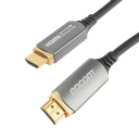 Cable HDMI de Fibra Óptica de 10 Metros (32.81 Pies) | Alta Definición | Versión 2.1 | Alta Velocidad 18Gbps | 8K@60Hz | HDCP 2.2 | Resistente a EMI y RFI