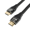 Cable HDMI de 1 Metro (3.28 Pies) | Alta Definición | Longitud | Versión 2.0 | Alta Velocidad 18Gbps | 4K@60Hz | Conectores Chapados en Oro | Tipo Redondo