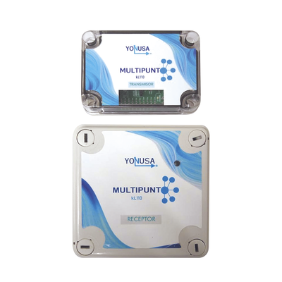 [KL110] KIT Transmisor / Receptor Inalámbrico para KLT110 / 1 KM Linea de Vista / Multi-Punto Soporta 10 Equipos