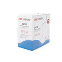 Bobina de Cable UTP 305 Metros (1000 Pies) / Cat5E (24 AWG) / Color Azul / PVC (CM) / Uso en Interior / 100% Cobre / Aplicaciones de CCTV y Redes de Datos