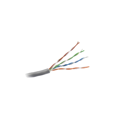 [6330-1109/1000] Bobina de Cable de 305 Metros (1000 Pies) UTP Cat5e / Color Gris / UL, CM, Probado a 350 Mhz / Para Aplicaciones de CCTV, Redes de Datos, IP Megapixel, Control RS485