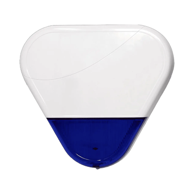 ALULA - Sirena Inalámbrica para Exterior / Volumen Sonoro 100 dBA / Vida Útil Batería 2-5 años / Alimentación AC Opcional / Resistente al Agua IP56 / Compatible Connect+