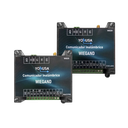 Convertidor de lectora para control de acceso (cableado a inalámbrico) / 1 Wiegand / 2 Relevadores / 2 Entradas / Hasta 1.6 KM de distancia