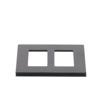 TAPA P/SWITCH /DIMMER 2 ESPACIOS