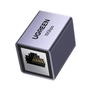 Acoplador STP (Extensor de Cable Ethernet RJ45) | 10Gbps | Blindado | Compatibilidad con Cat8 Cat7 Cat6 Cat5e | Hasta 100 Metros (328.08 Pies) | Aleación de Aluminio