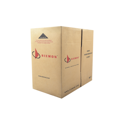 [9C6M4-E3-RXA] Bobina de Cable UTP Reelex, de 4 Pares, Alto Desempeño Cat6, PVC (CM), Color Gris, 23 AWG, 305 Metros (1000 Pies)