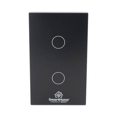 (Wifi) Apagador switch inalámbrico WIFI, control de 2 regresos de carga, 110V