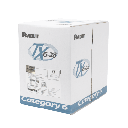 Bobina de Cable UTP 305 Metros (1000 Pies) de Cobre TX6-28Æ, Gris, Categoría 6, Diámetro Reducido (28 AWG), CM/LSZH, de 4 Pares