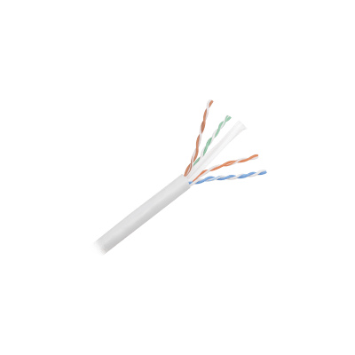Bobina de Cable UTP 305 Metros (1000 Pies) de Cobre, NetKey, Reelex, Gris, Categoría 6 (24 AWG), 1000Mbps, PVC (CM), de 4 Pares