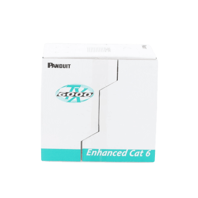 [PUC6004OR-ME] Bobina de Cable UTP 305 Metros (1000 Pies) de Cobre, TX6000? PanNet, Reelex, Naranja, Categoría 6 Mejorado (23 AWG), PVC (CM), de 4 Pares