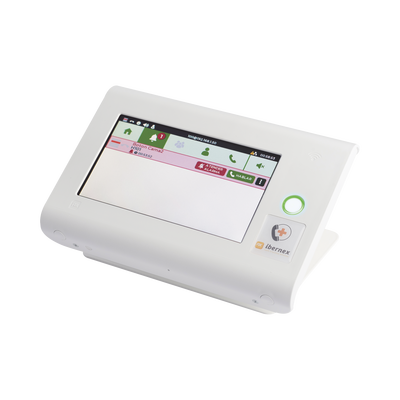 Consola de Sobremesa para Hospitales / Puesto de Control de Enfermería / Pantalla Táctil 7" / PoE / SIP / RFID / Compatible con NX0019/B, NX1021 y NX0015