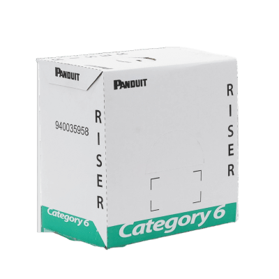 [PUR6C04BU-F] Bobina de Cable UTP, Categoría 6 de Alto Rendimiento (+350 MHz), 23 AWG, PVC (CMR, Riser), Bobina de 305 Metros (1000 Pies), Color Azul