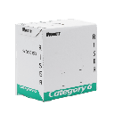 Bobina de Cable UTP, Categoría 6 de Alto Rendimiento (+350 MHz), 23 AWG, PVC (CMR, Riser), Bobina de 305 Metros (1000 Pies), Color Azul