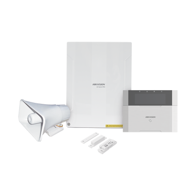 [AXHYBRIDPRO-KIT] KIT Panel de Alarma  AX HYBRID PRO / 1 Panel Híbrido / 1 Teclado LCD / 1 Contacto Magnético / 1 Sirena de 30 Watts