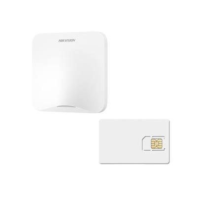 [AXHOME-KIT-GSM-1Y] (AX HOME) KIT de Alarma AX HOME / Incluye: 1 Hub con batería de respaldo / 1 año de Servicio de Datos 600MB / Wi-Fi / 3G/4G / Compatible con Hik-Connect P2P