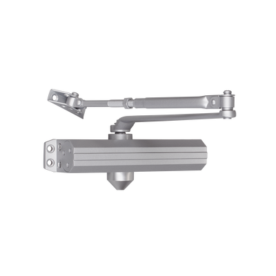 [SD-C101-SGQ] Cierra Puertas  / De Superficie / Puertas de Metal / Puertas de Madera / Ajustable para Tamaños 1~6 / Puertas Hasta 150 kg / Incluye Herrajes / Brazos de Acero Forjado