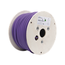 Bobina de Cable Blindado F/UTP de 4 Pares, Z-MAX, Cat6A, Soporte de Aplicaciones 10GBase-T, LS0H (Libre de Gases Toxicos), Color Violeta, 305 Metros (1000 Pies)