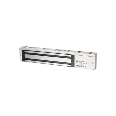 [AC600LB] 600 lbs Chapa Magnética, Garantía de Por Vida, Sensor de Puerta y LED / Sensor Bondstat y DPS