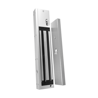 [EML600-LSS] Chapa Magnética de 600 lbs, Antisabotaje, Sensor de Estado, Libre de Magnetismo Residual