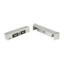 Chapa Magnética 1500 lbs / Ultra Compacta / UL /Alta resistencia de violación