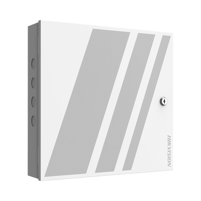 Controlador de Acceso 1 Puerta Administrable en la Nube con Hik-Connect Teams / Interfaz Web / 2 Lectores de Huella o Tarjeta / 100,000 Tarjetas / 10,000 Huellas / Incluye Gabinete y Fuente de Alimentación 12v 4A / Soporta Batería de Respald