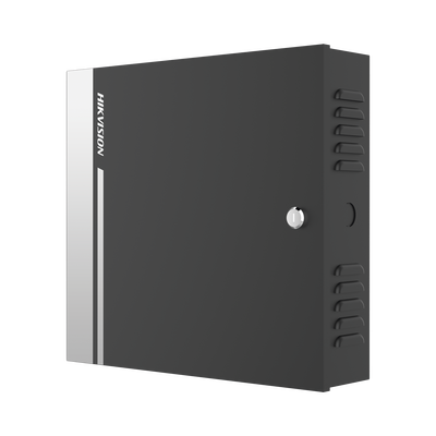 [DS-K2812] Controlador de Acceso para 2 Puertas y 4 Lectores Wiegand o RS485 / Incluye Gabinete y Fuente de Alimentación 12Vcc/8A / Soporta Batería de Respaldo /  Wiegand y RS-485 / 10,000 Tarjetas