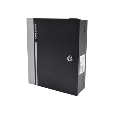 [DS-K2804] Controlador de Acceso para 4 Puertas y 4 Lectores / Fácil Administración con Software Gratuito / Incluye Gabinete y Fuente de Alimentación 12Vcc/8A / 10,000 Tarjetas / 50,000 Eventos