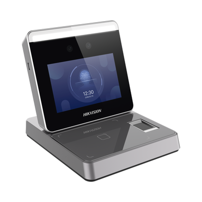 [DS-K1F600U-D6E-F] Enrolador IP de Rostros, Huellas y Tarjetas (MIFARE y EM) para iVMS-4200 / Hik-Connect Teams (USB) / Facilita el Alta de Rostros, Huellas y Tarjeta al Software 