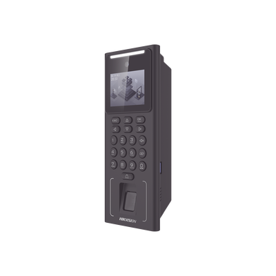[DS-K1T321EFWX-B/S] Terminal Facial Min Moe WiFi con Batería de Respaldo / Administrable por Smartphone o Nube /  Acceso y Asistencia / 500 Rostros y Lector de Tarjetas PROX EM / 3,000 Huellas / 3,000 Tarjetas