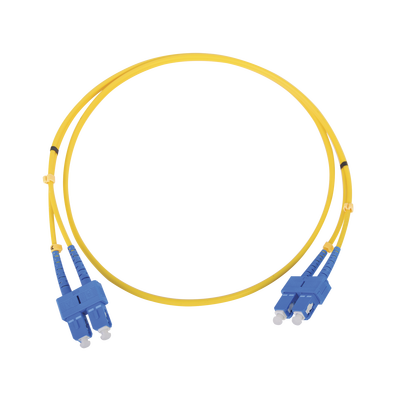 [LP-FO-6053B] Jumper de Fibra Óptica Monomodo SC/SC Duplex de 1 Metro (3.28 Pies)