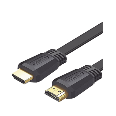 Cable HDMI 2.0 Plano de 1.5 Metros (4.92 Pies) / 4K@60Hz / HDR / 3D / HEC (Canal Ethernet HDMI) / ARC (Canal de Retorno de Audio / Color Profundo de 48 Bits / Audio de 32 Canales / HDCP / Audio Dolby True HD 7.1 / 18 Gbps / EstaÑado y Triple Blindaje / A