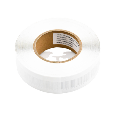 [GF4040H] Paquete con 100 tags Etiqueta Adherible RF 40 x40 mm