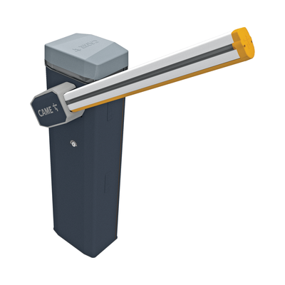 [KT-GT4-LED] Kit de Barrera Vehicular CAME GT4 con Brazo Iluminado Rojo-Verde / Izquierda o Derecha Configurable en Campo / 