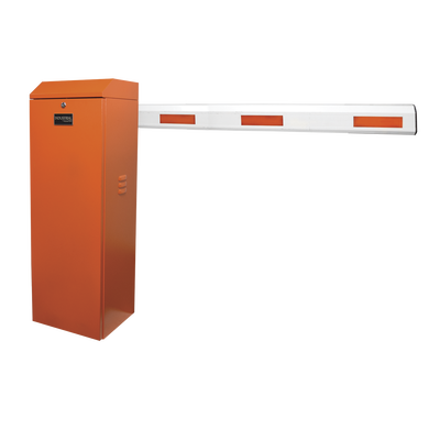 [KIT-XBF-RNB] Kit de Barrera Vehicular Derecha Color Naranja y Brazo de 3 m 