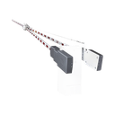 Brazo Octogonal de Aluminio de 3 Piezas / Longitud 27 pies / Solo Compatible con Barrera 1602