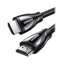 Cable HDMI 2.1 de Nylon Trenzado / 5 Metros (16.40 Pies) / 8K@60Hz/4K@120Hz / eARC (Canal de Retorno de Audio) / HDR10+ / VVR / HEC (Canal Ethernet HDMI) / ALLM / 3D / Dolby Atmos / Dolby Vision / 48 Gbps / Mayor Duración