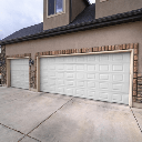 Sección P / Puerta  Garage / Cuadro Corto / Color blanco P / GARAGE147SC / Estilo Americana.