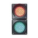 Semáforo / Señalización Rojo y Verde / Diametro 100mm / LED / 110vca.