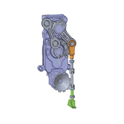 [366001842] Motor con Mecanismo Derecho para Barreras Hikvision DS-TMG420-R