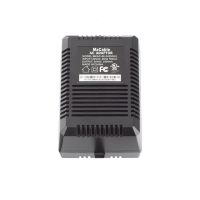 [MKAC-66-242500U] Transformador de 24 VCA / 2.5 Amp (60 VA) / Multiples Usos / Recomendado para PTZ TURBOHD e IP / Interior 