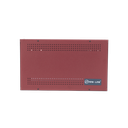 Gabinete para dos baterías de respaldo de 18 AH. Aplicaciones para sistemas de detección de incendio (FAS).