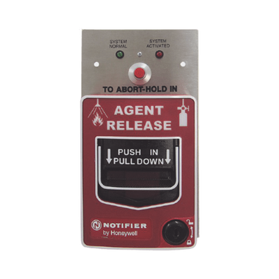 Estación de Liberación / Convencional / Doble Acción / Botón de Aborto / Bloqueo con Llave / NOTIFIER