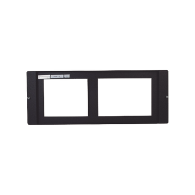 [DPA-1] Placa de 1 Fila para DVC-EM y CMIC-1 / Compatible con Gabinetes Serie CAB-4 de NOTIFIER / Color Negro