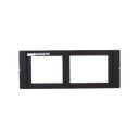 Placa de 1 Fila para DVC-EM y CMIC-1 / Compatible con Gabinetes Serie CAB-4 de NOTIFIER / Color Negro