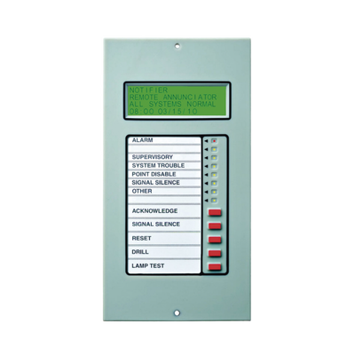 Anunciador Remoto de 80 Caracteres / Compatible con NFS-320, NFS-320-SP, NFS2-640 y NFS2-640-SP, NFS2-3030 y NFS2-3030-SP de NOTIFIER