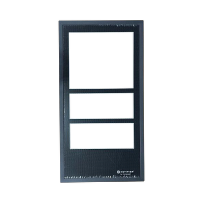 Puerta para Gabinete de 4 Niveles / Compatible con Gabinetes Serie CAB-4 de NOTIFIER / Diseñada para Usarse con un Chasis CA-2N Montado en las Filas Superiores del Gabinete / Color Negro