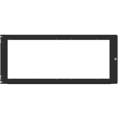 [DP-T2A] Placa de Revestimiento para Anunciador Táctil y Anunciadores / para Panel N16X / Serie INSPIRE de NOTIFIER / Color Negro