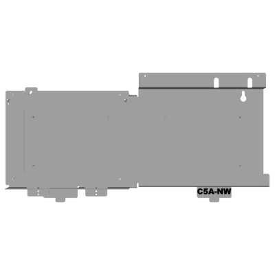 Chasis de 1 Fila para DVC-EM / para Panel N16X / Serie INSPIRE de NOTIFIER